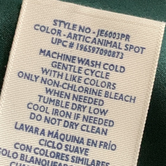 Joie Artic Animal Print Balloon Long Sleeve Dress - Picture 14 of 15